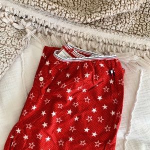 TOMMY HILFIGER RED STAR PAJAMA PANTS